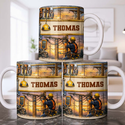 Celebrate The Hardworking Lineman, Utility Pole Design