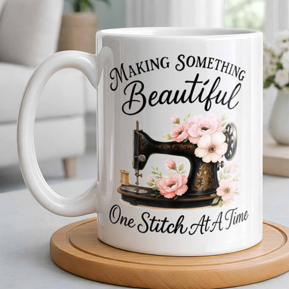 Making Something Beautiful One Stitch At A Time With Sewing Machine