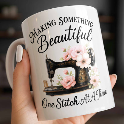 Making Something Beautiful One Stitch At A Time With Sewing Machine