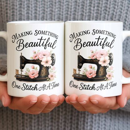 Making Something Beautiful One Stitch At A Time With Sewing Machine