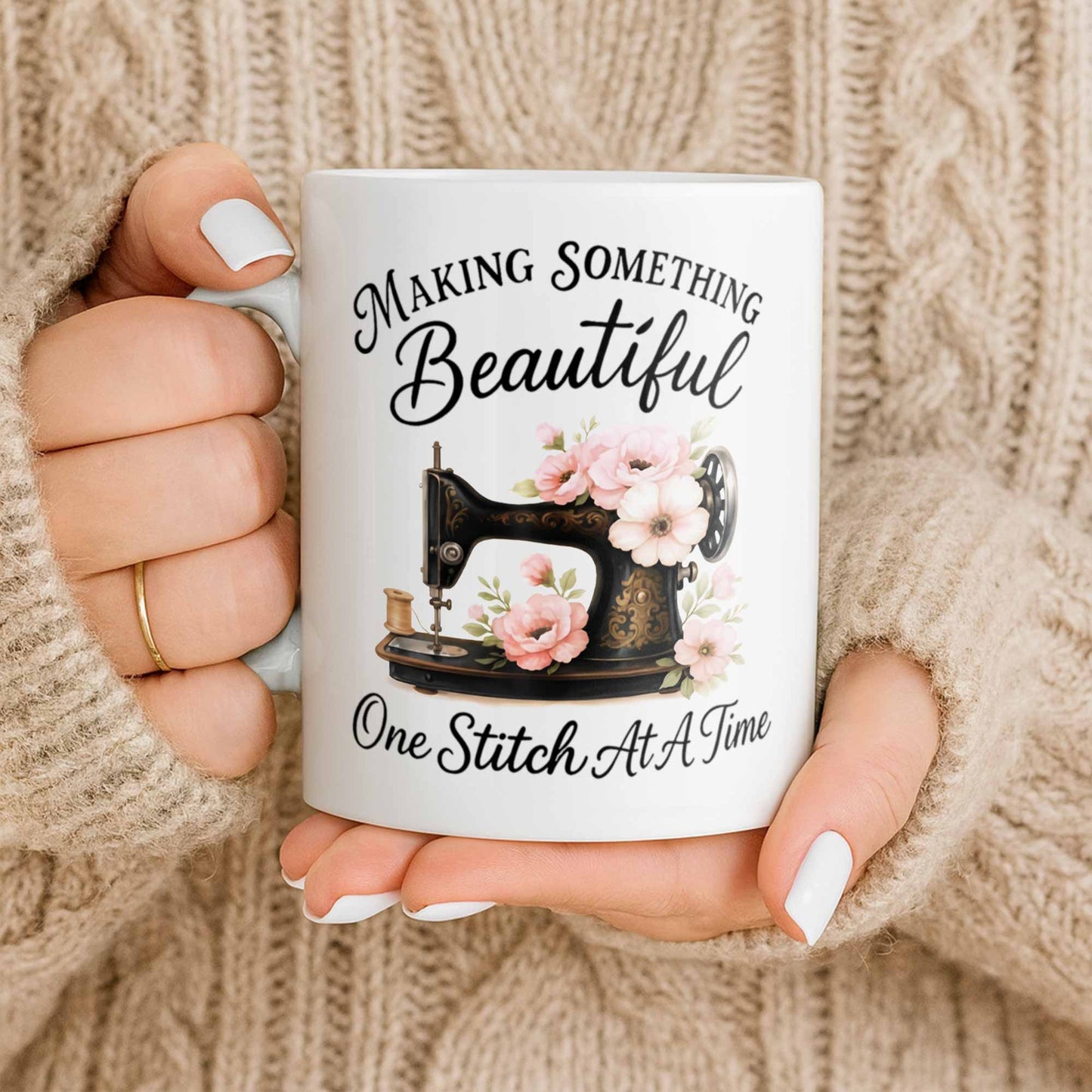 Making Something Beautiful One Stitch At A Time With Sewing Machine