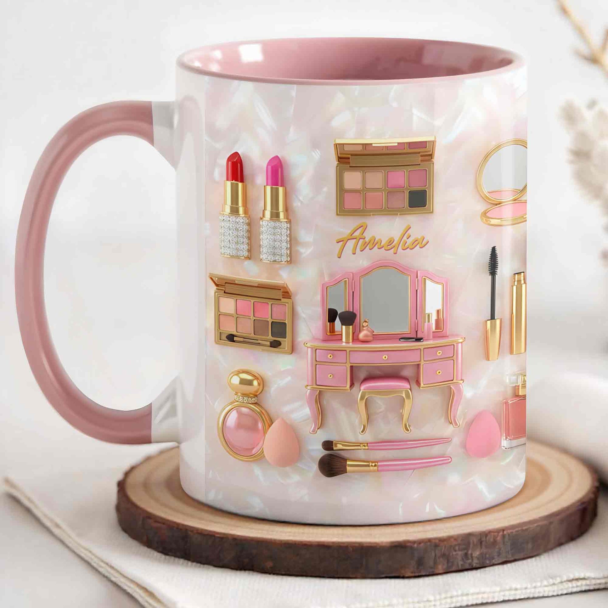 Stay Fabulous And Glamorous Makeup Vanity Accessories Design