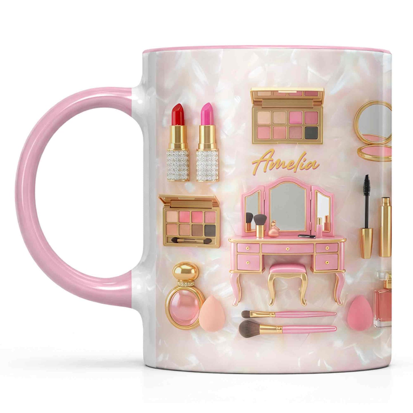 Stay Fabulous And Glamorous Makeup Vanity Accessories Design