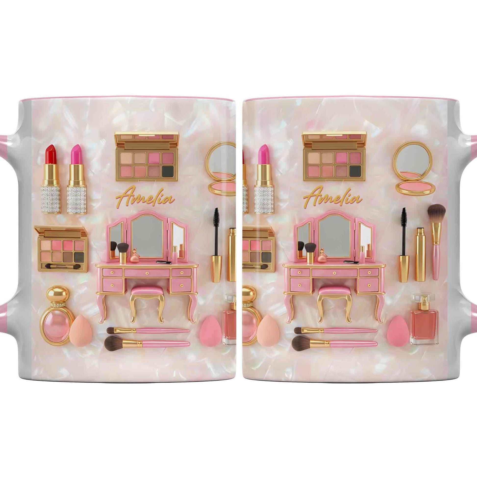 Stay Fabulous And Glamorous Makeup Vanity Accessories Design