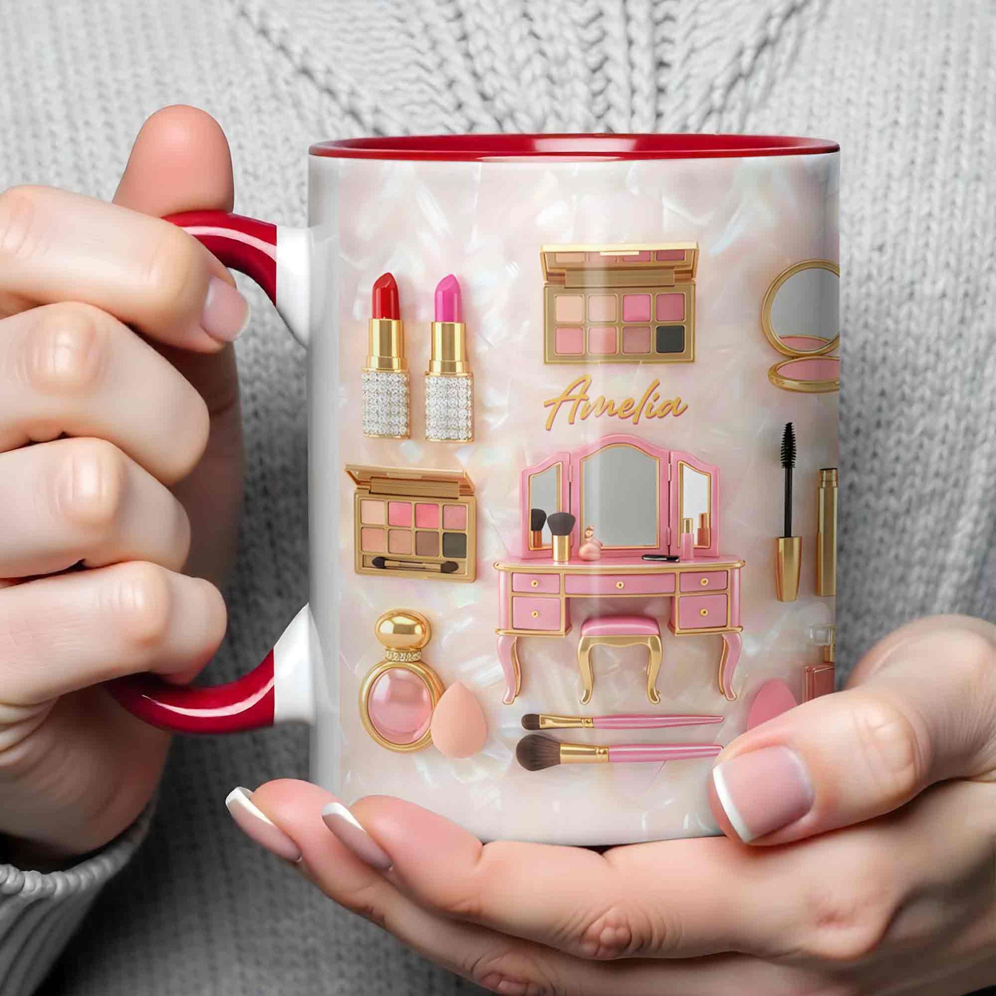 Stay Fabulous And Glamorous Makeup Vanity Accessories Design