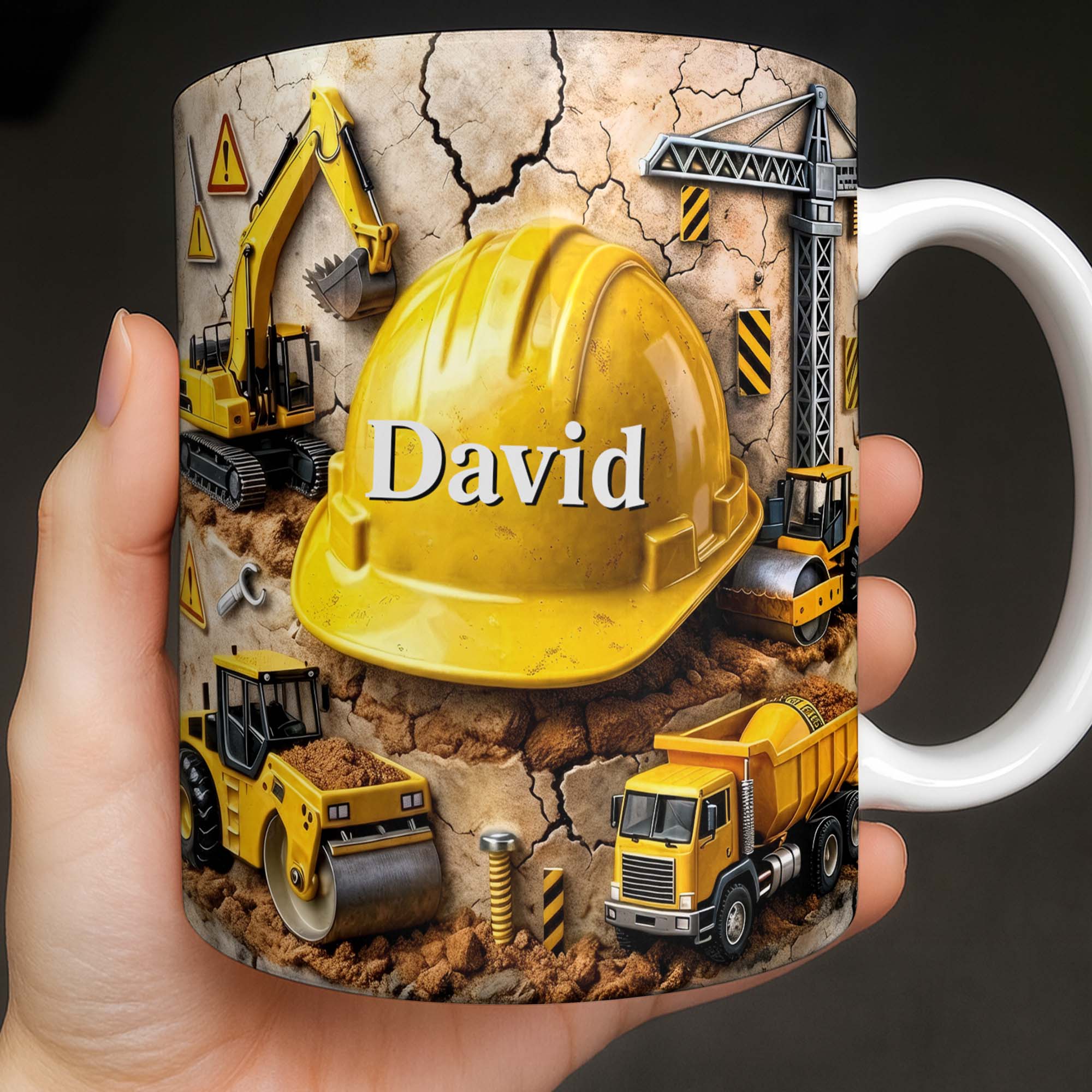 Celebrate Creativity And Passion For Construction Scenes, Personalized ...