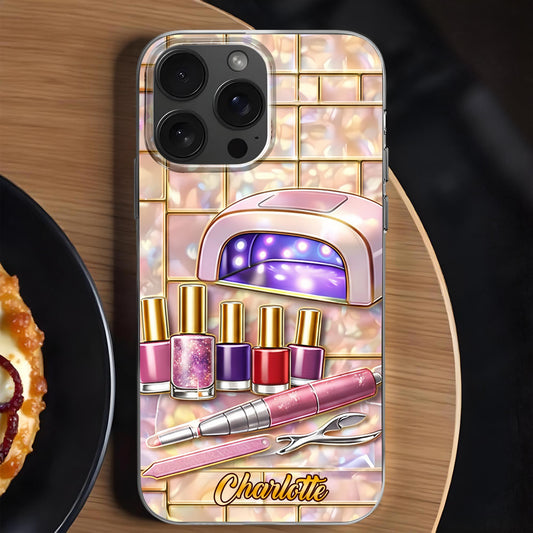 To My Beautiful Beauty Queen, Nail Polish And Lipstick Design