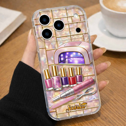 To My Beautiful Beauty Queen, Nail Polish And Lipstick Design