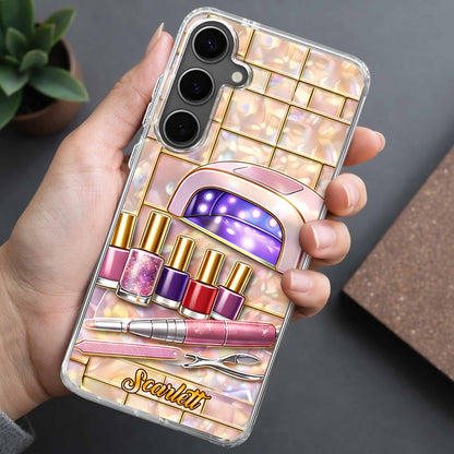 To My Beautiful Beauty Queen, Nail Polish And Lipstick Design