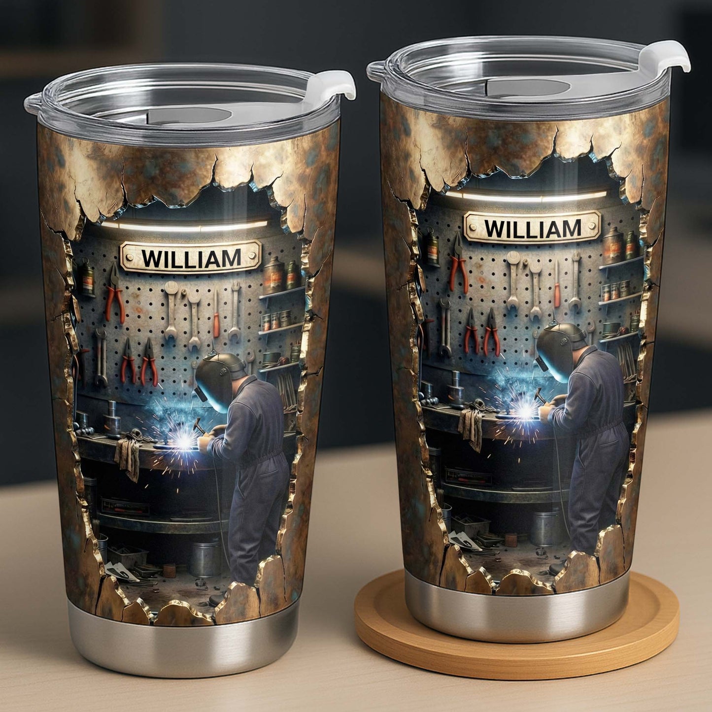 Crafted For The Hardworking Handyman, Workshop And Tools