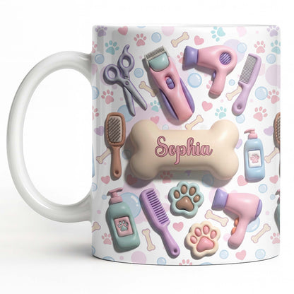 Gift For Pet Grooming Essentials And Paw Prints