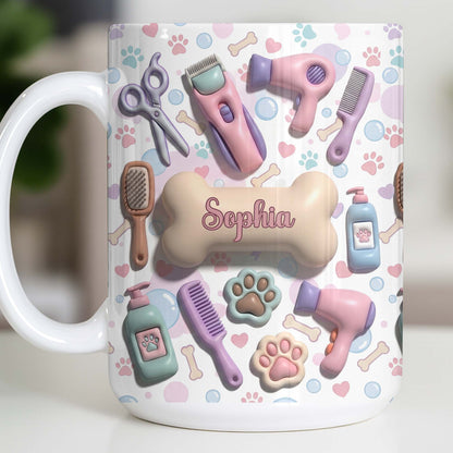 Gift For Pet Grooming Essentials And Paw Prints