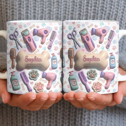 Gift For Pet Grooming Essentials And Paw Prints