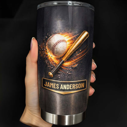 Baseball Passion In My Heart Tumbler