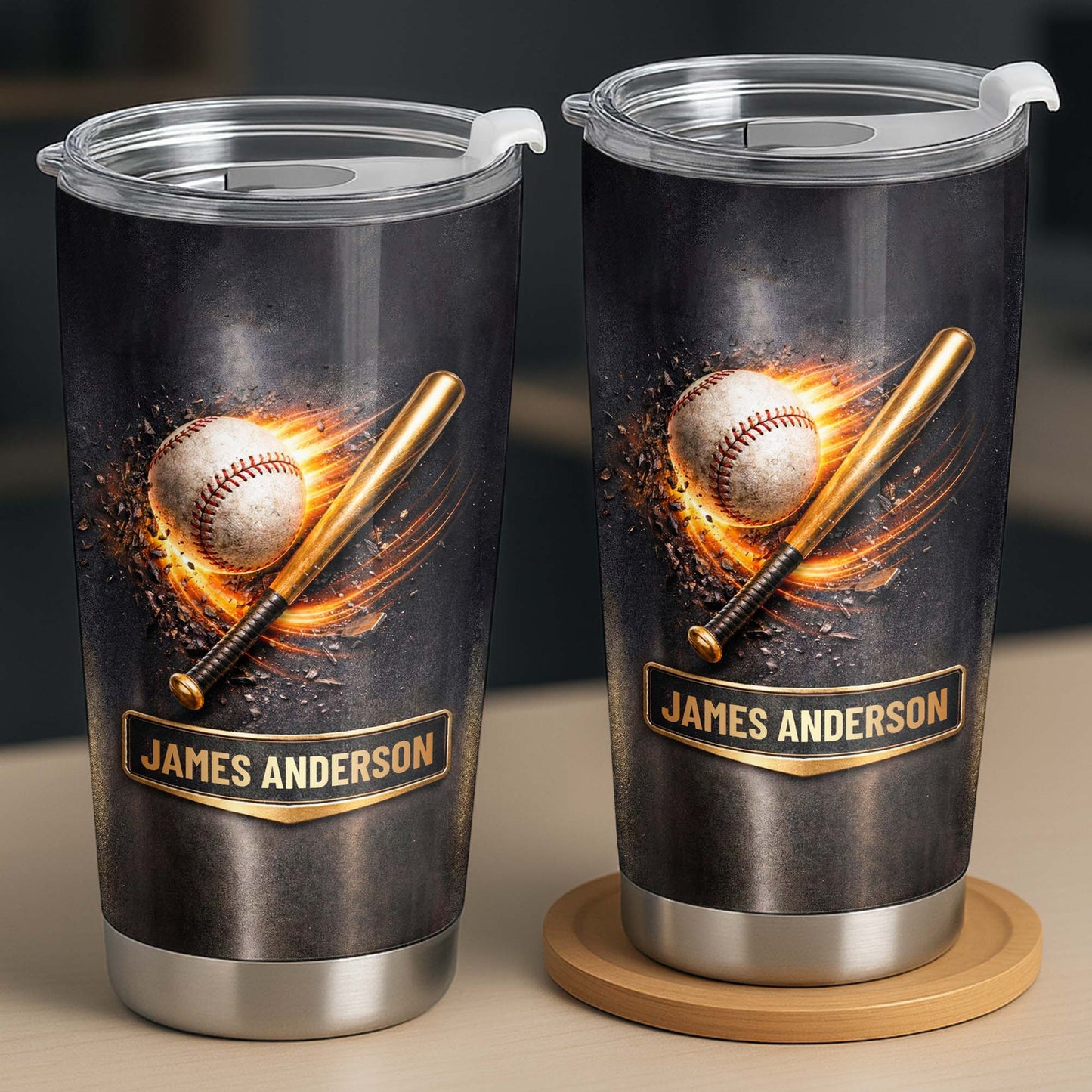 Baseball Passion In My Heart Tumbler