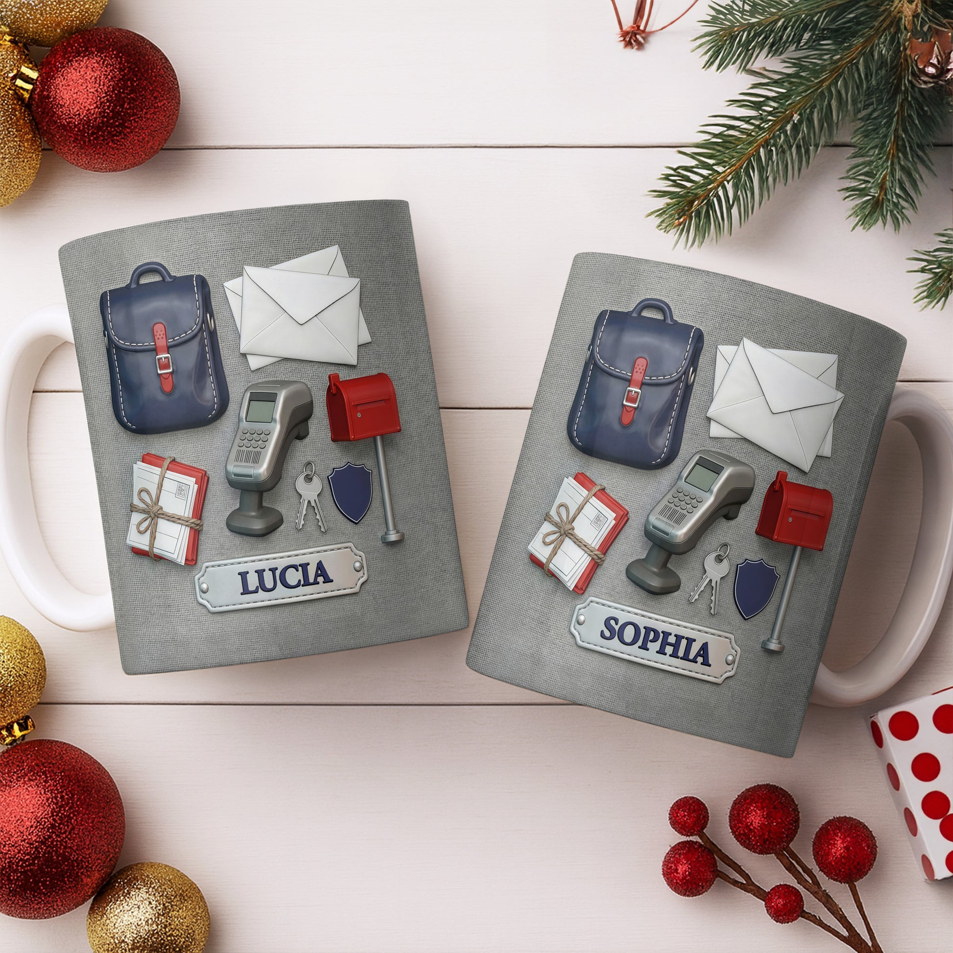 Postal Worker Essentials, Mail Bag And Scanner