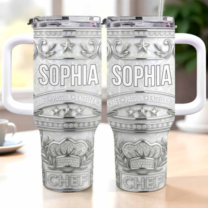 Craft Passion Excellence Chef Hat With Elegant Silver Stars