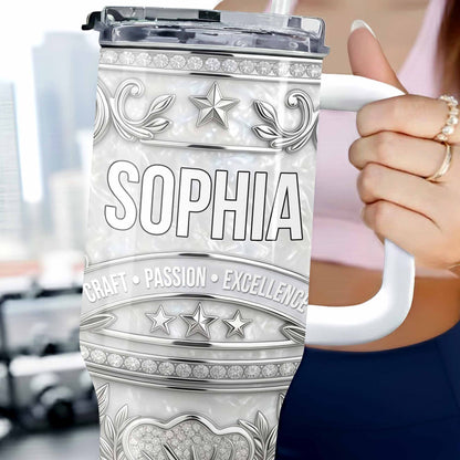 Craft Passion Excellence Chef Hat With Elegant Silver Stars