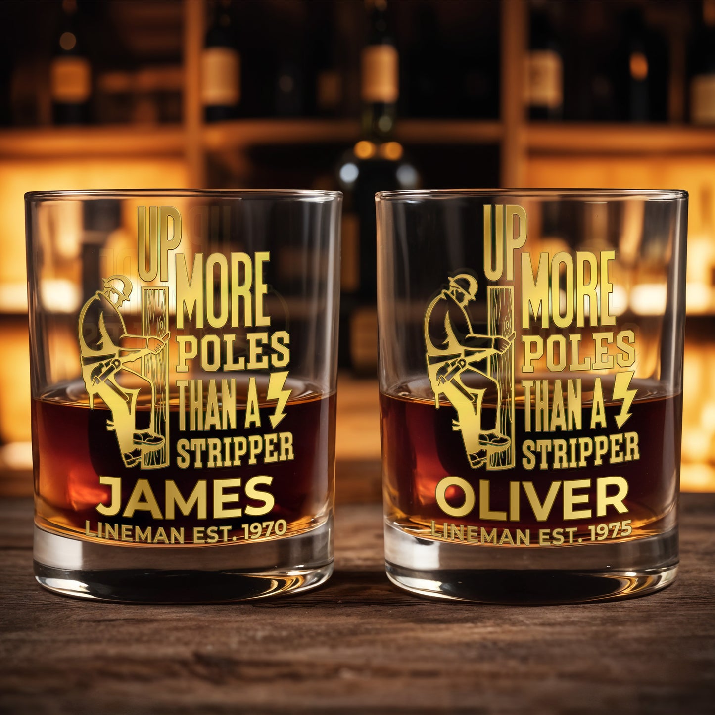 Up More Poles Than A Stripper Lineman Utility Worker