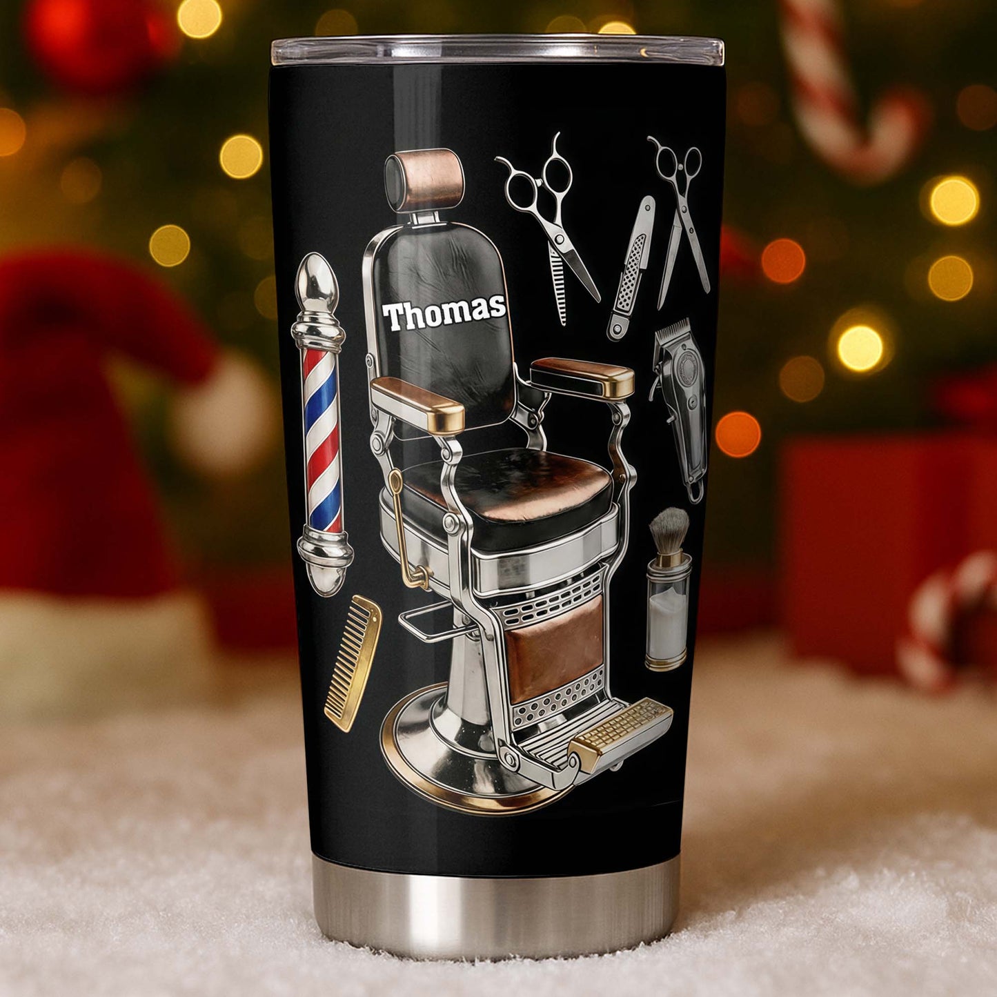 Barber Nutrition Facts With Barber Chair And Tools