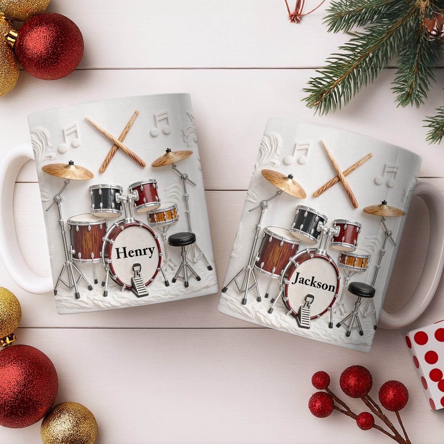 A Life Full Of Rhythm And Beats Drum Kit Set And Drumsticks