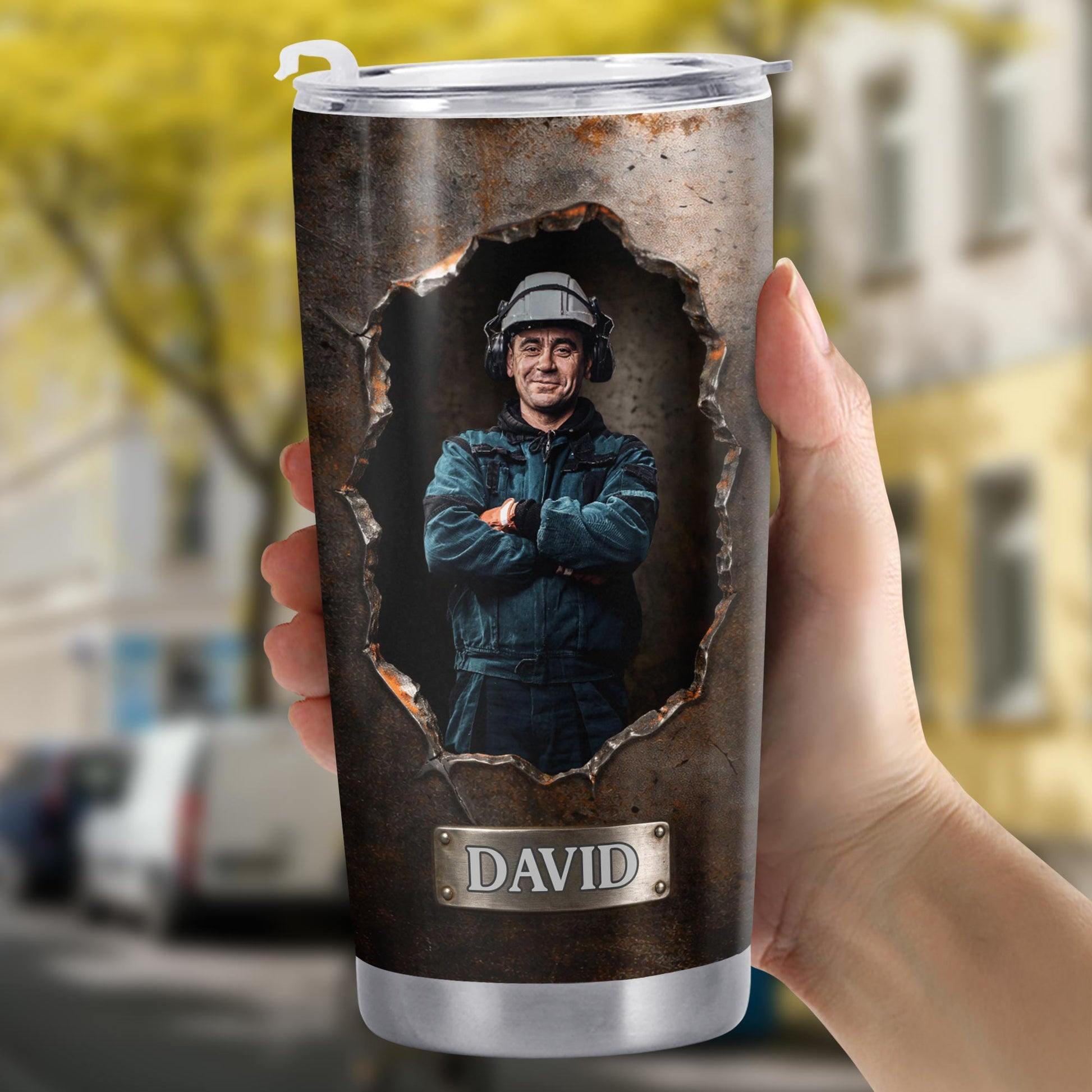 Hardworking Man With A Passion For Excellence Tools And Metal Texture