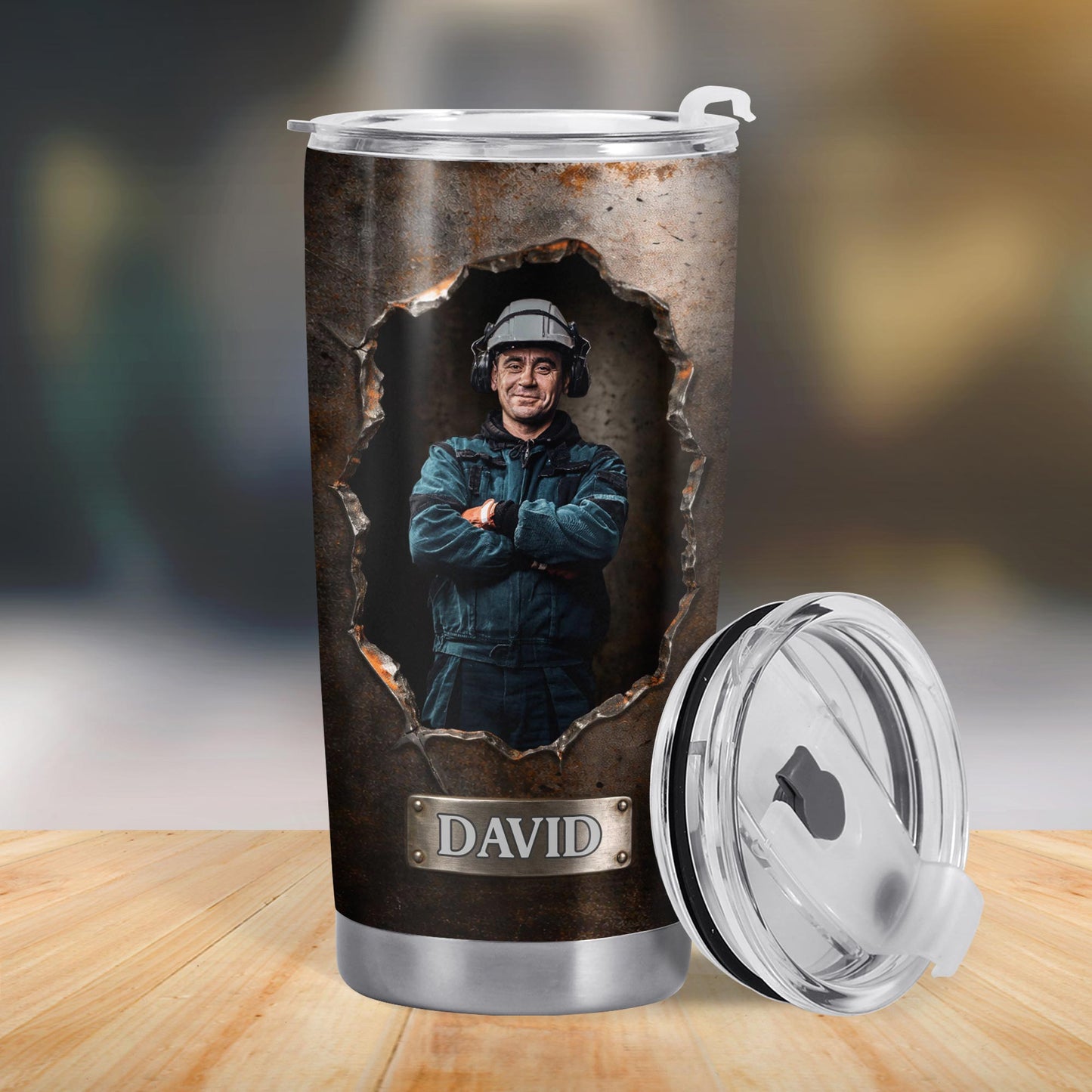 Hardworking Man With A Passion For Excellence Tools And Metal Texture