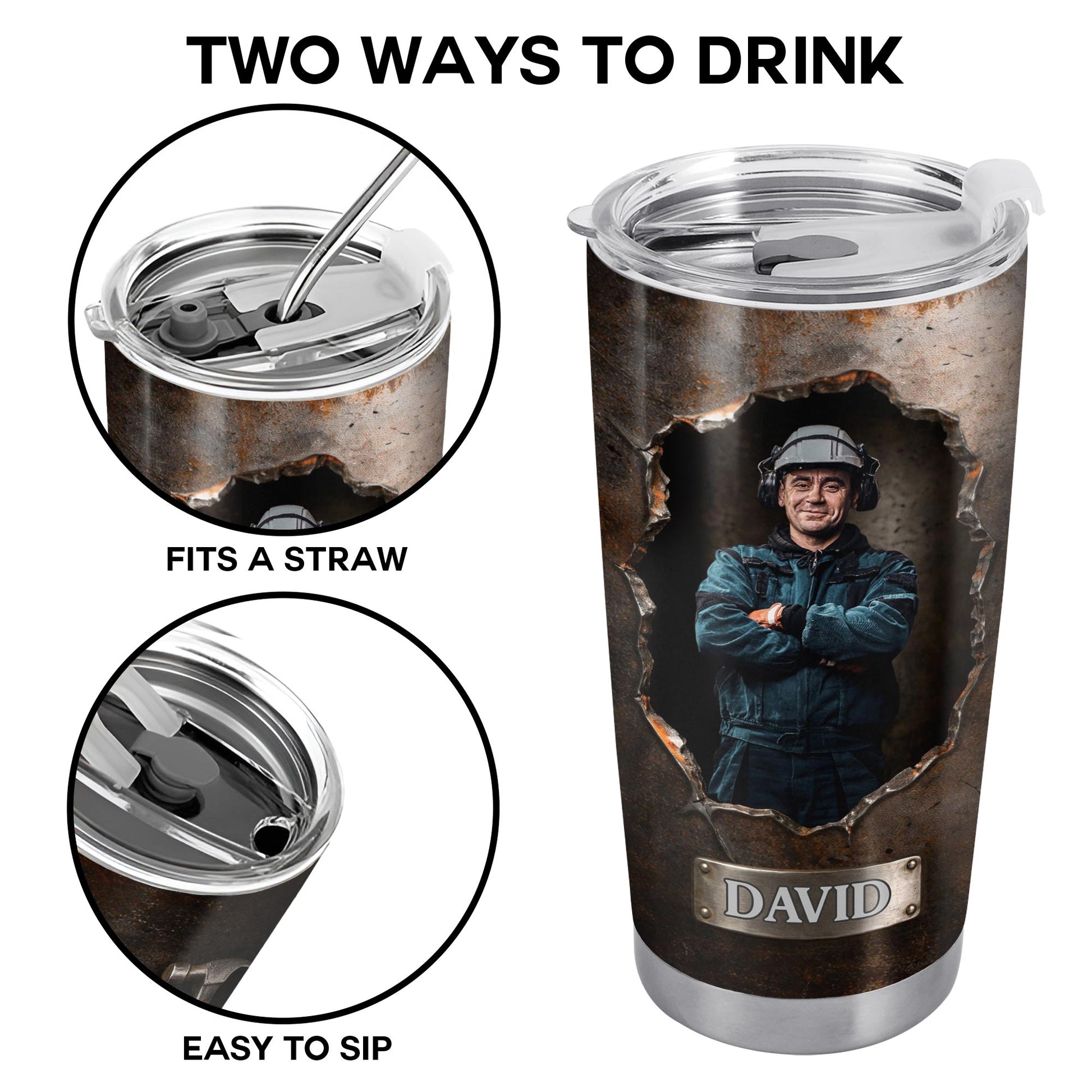 Hardworking Man With A Passion For Excellence Tools And Metal Texture