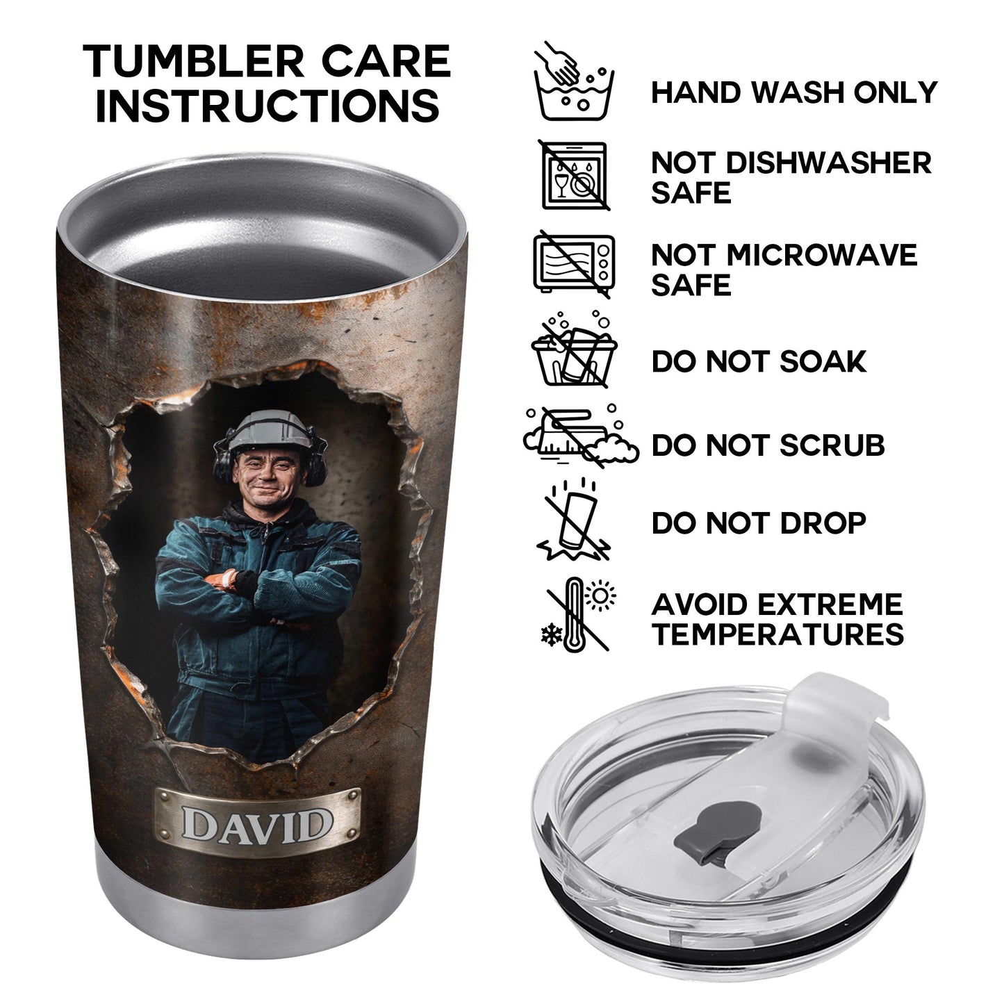 Hardworking Man With A Passion For Excellence Tools And Metal Texture