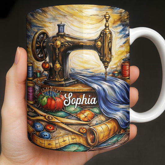 Vintage Sewing Machine and Tools Sewing Enthusiast Design