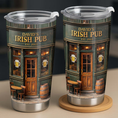 Irish Pub Est Beer Mug Design Bar Storefront