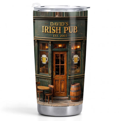 Irish Pub Est Beer Mug Design Bar Storefront