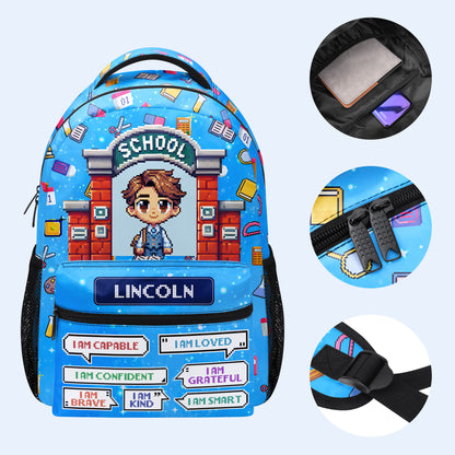 I am... - Personalized Custom Backpack - KID005_CB