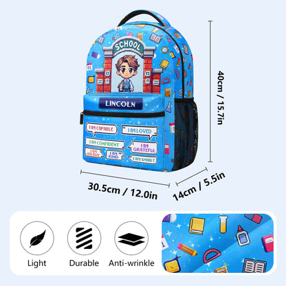 I am... - Personalized Custom Backpack - KID005_CB