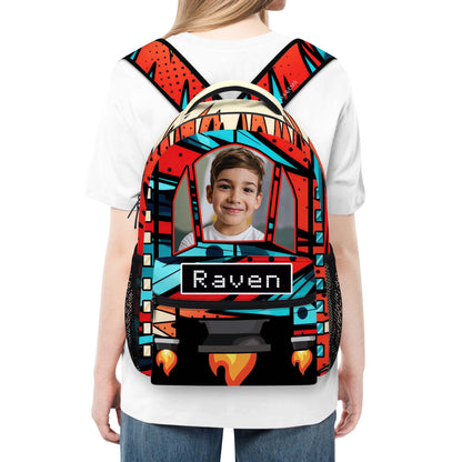 Rocket - Personalized Custom Backpack - KID006_CB