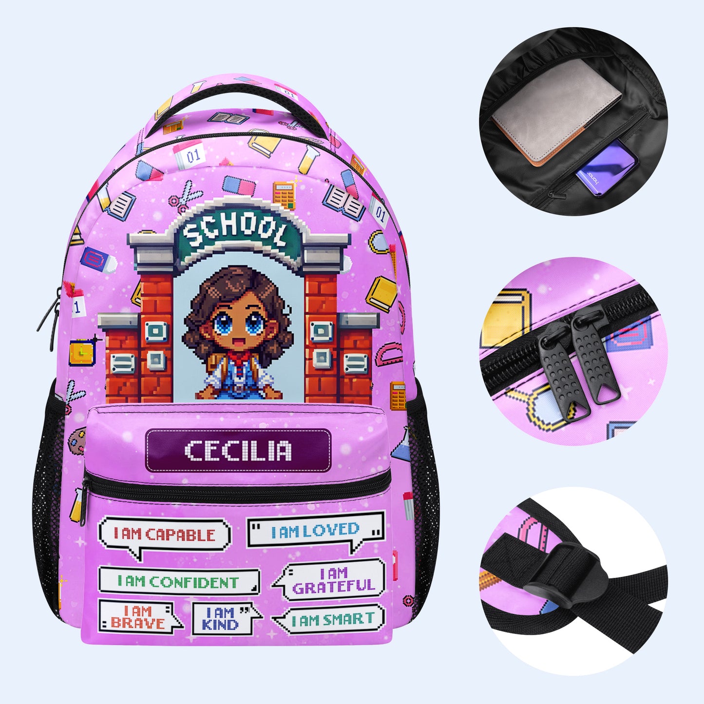 I am... - Personalized Custom Backpack - KID007_CB