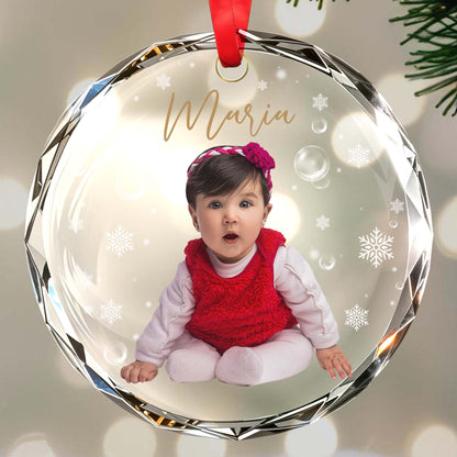 Capture Your Sweet Moments Personalized Ornament