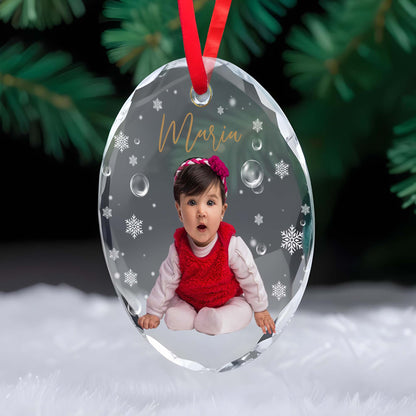 Capture Your Sweet Moments Personalized Ornament