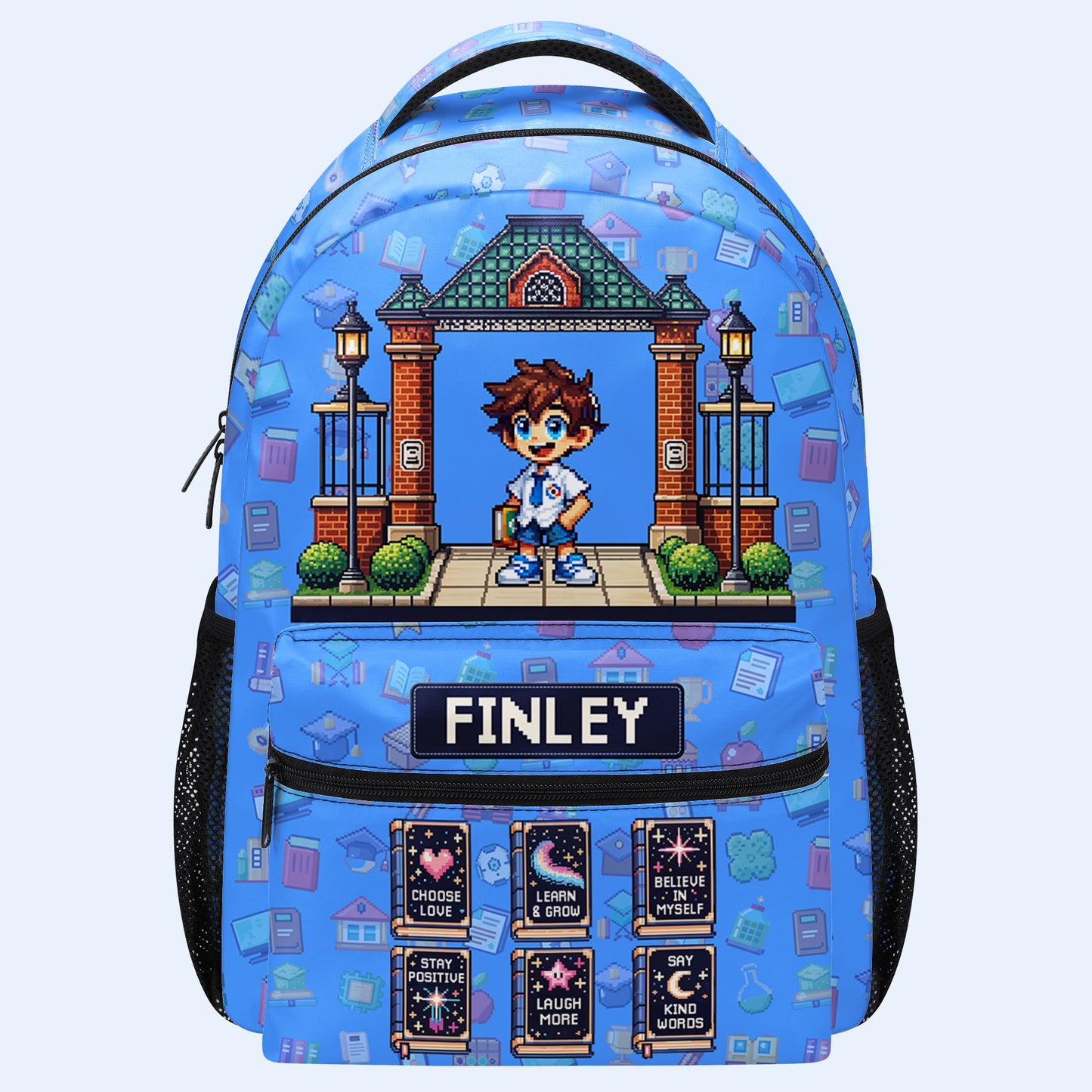 Learn And More - Personalized Custom Backpack - KID010_CB