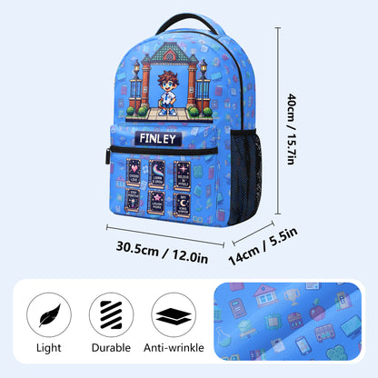 Learn And More - Personalized Custom Backpack - KID010_CB