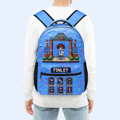 Learn And More - Personalized Custom Backpack - KID010_CB