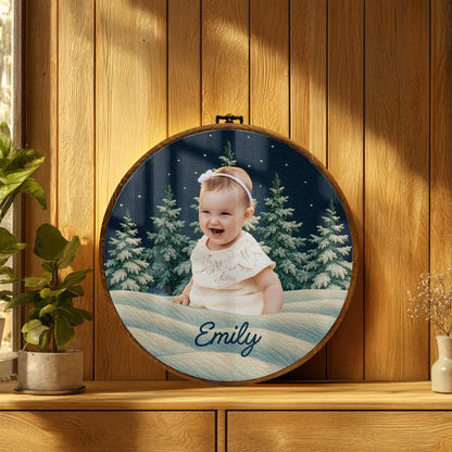 Cherish Your Cherished Memories With A snowy Backdrop