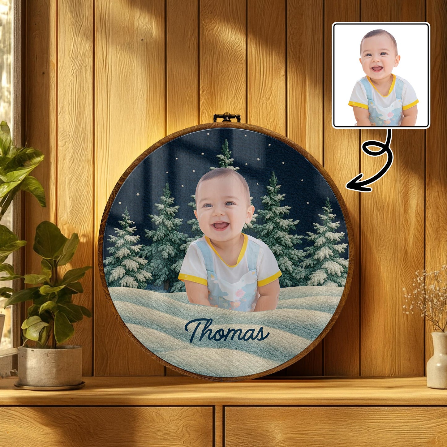 Cherish Your Cherished Memories With A snowy Backdrop