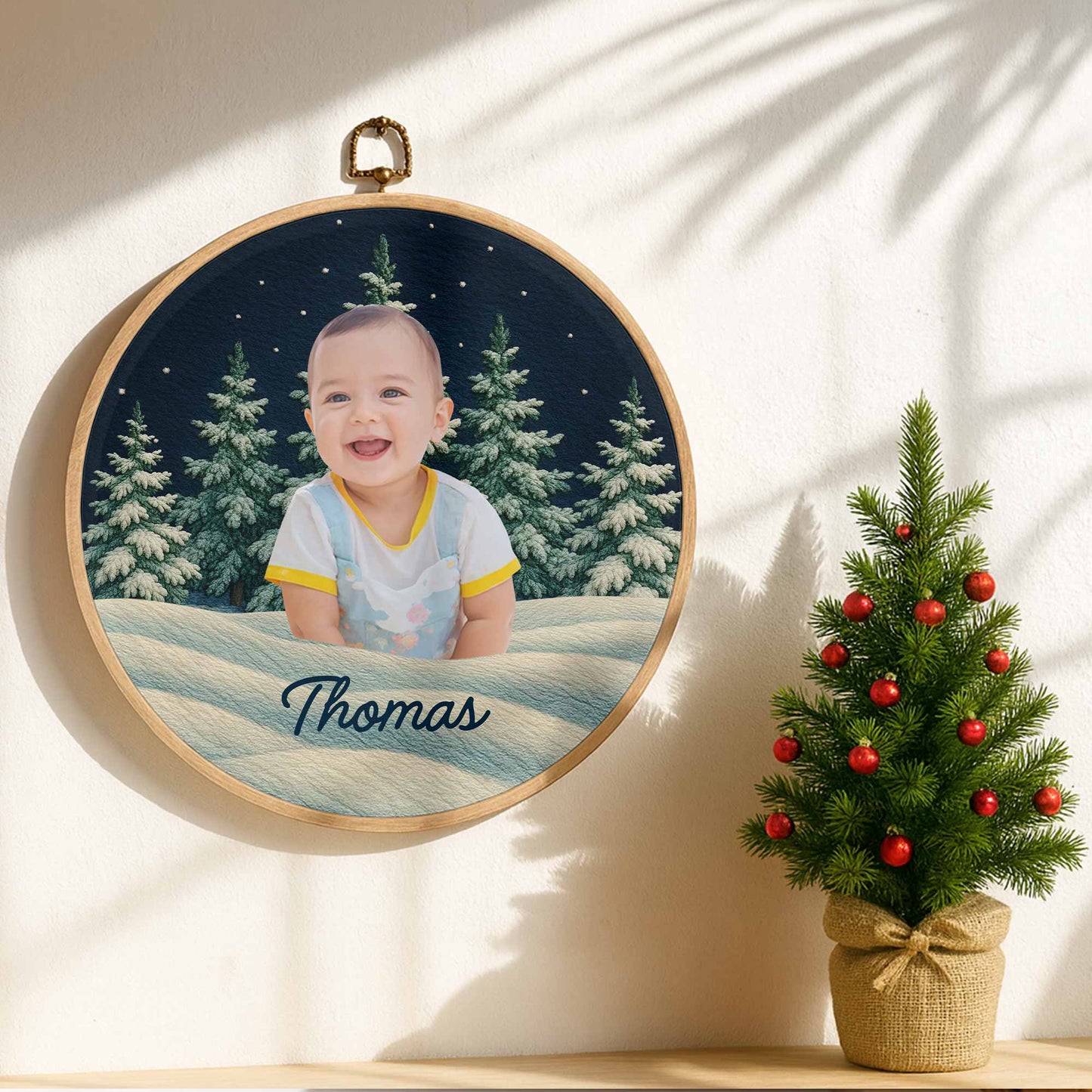 Cherish Your Cherished Memories With A snowy Backdrop