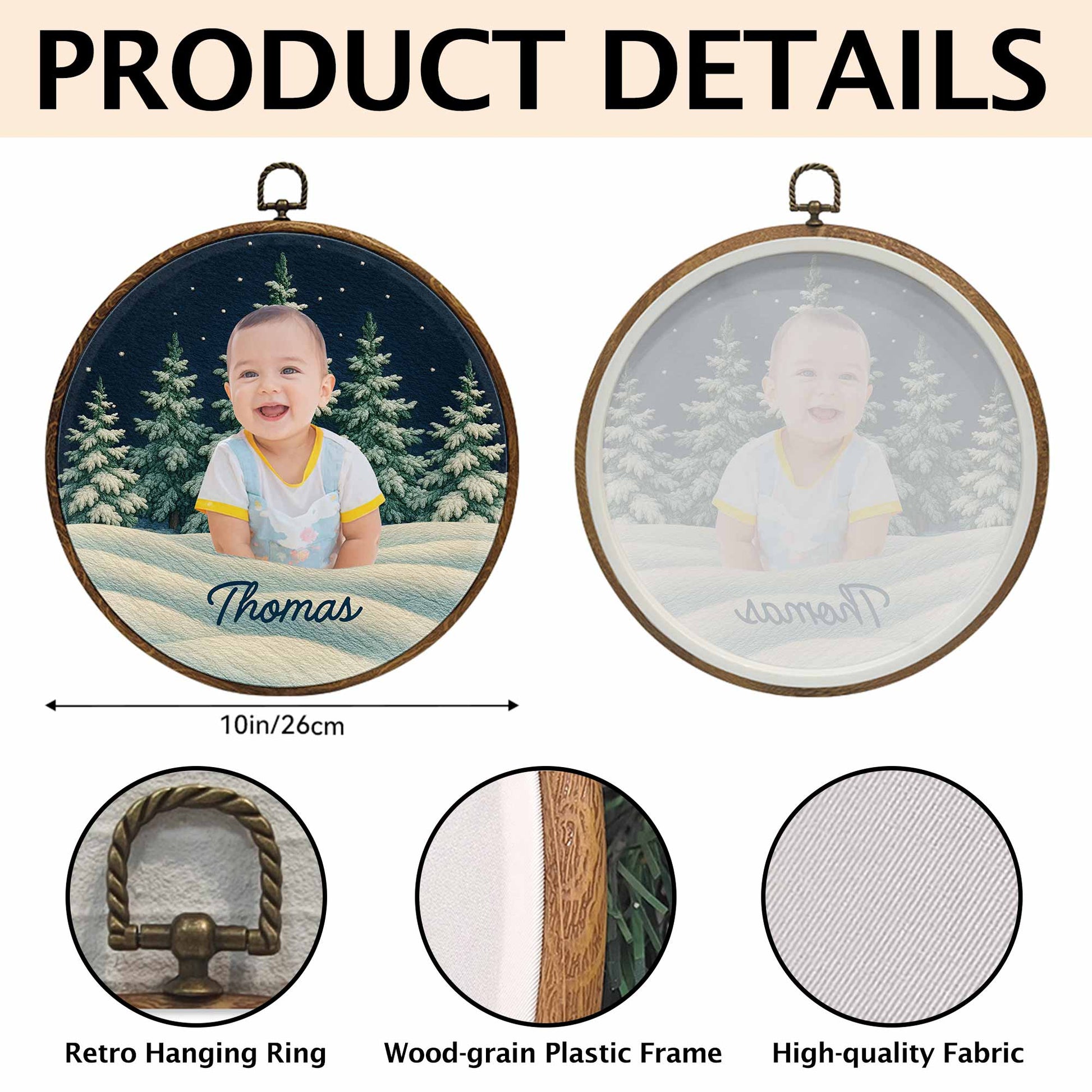 Cherish Your Cherished Memories With A snowy Backdrop