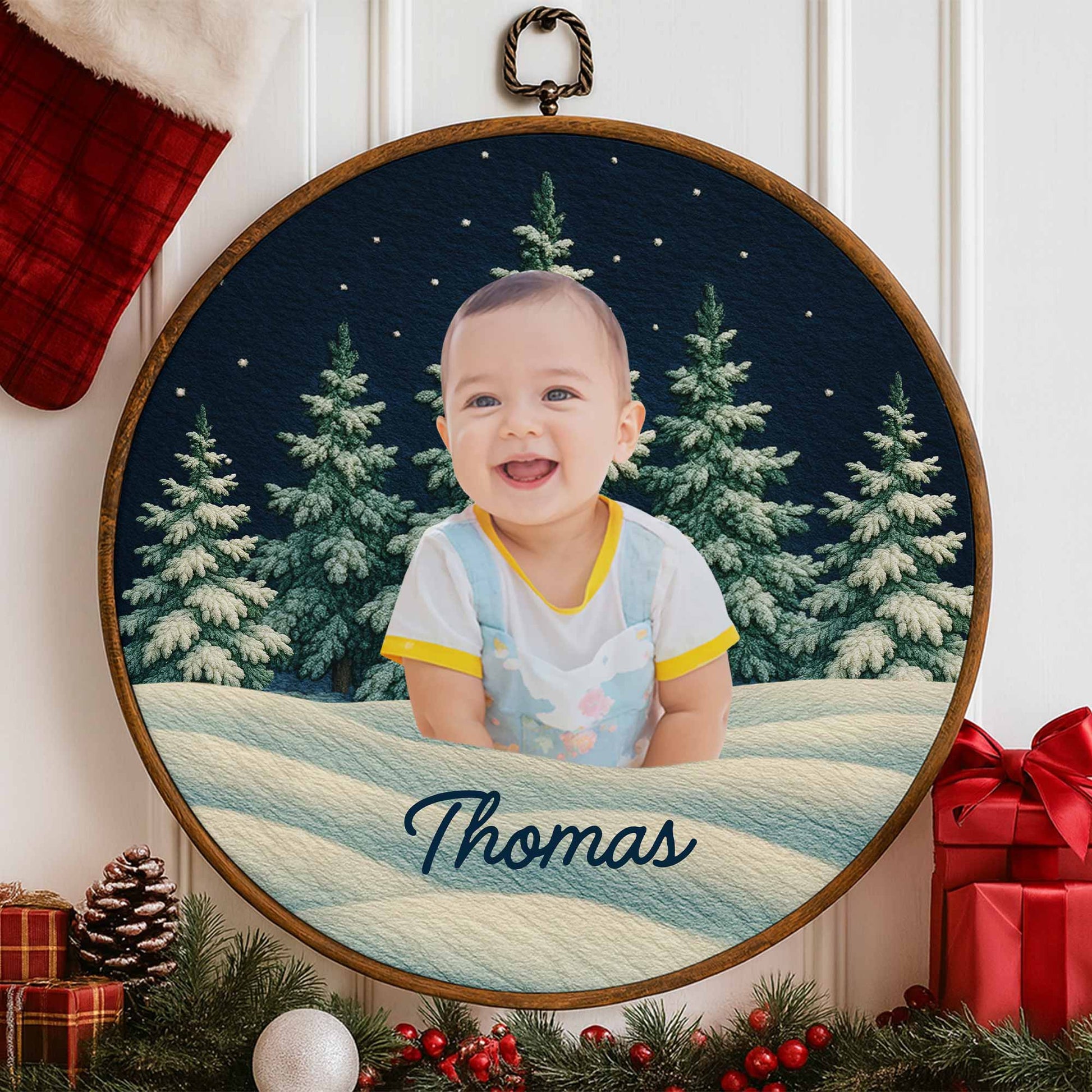 Cherish Your Cherished Memories With A snowy Backdrop