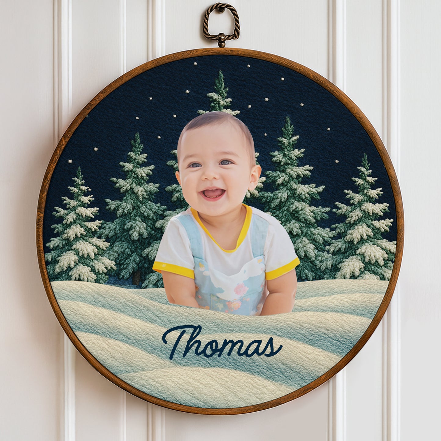 Cherish Your Cherished Memories With A snowy Backdrop