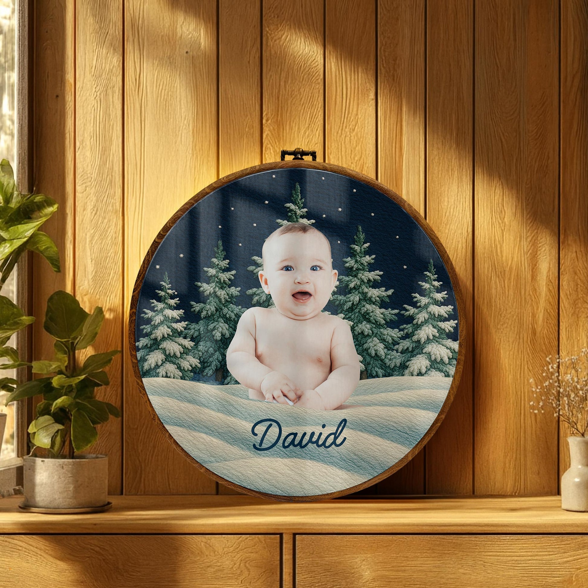 Cherish Your Cherished Memories With A snowy Backdrop