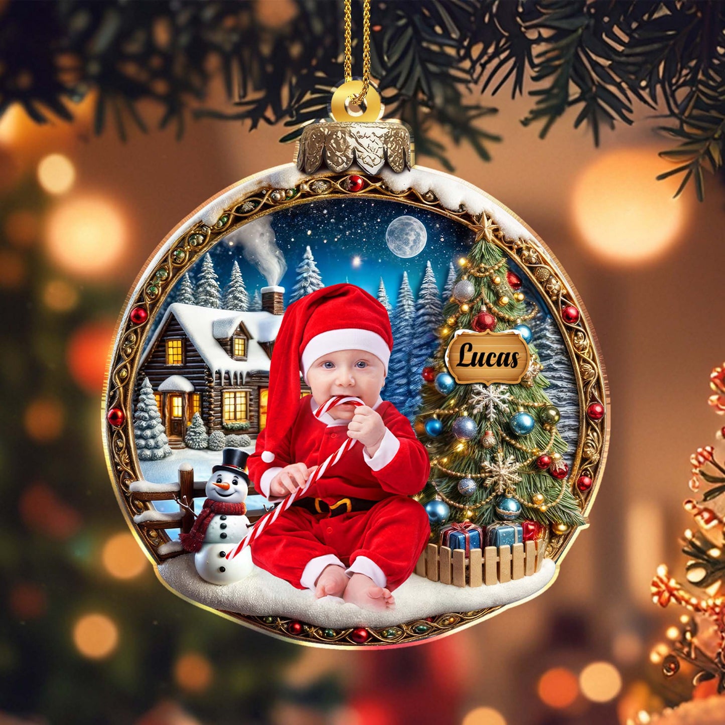 Capture Your Magical Moments With A Personalized Christmas Ornament