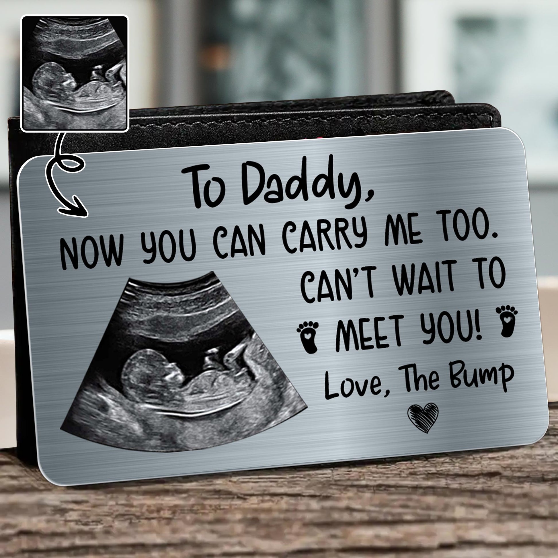 To Daddy Now You Can Carry Me Too, Love The Bump